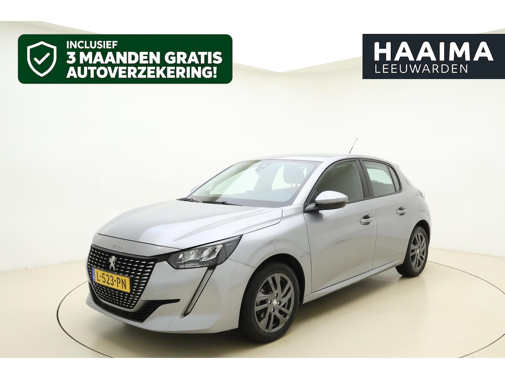 Peugeot 208 1.2 PureTech Blue Lease Active 75 PK | Handgeschakeld | Licht Metalen Velgen | Parkeersensor | Airco | Cruise Control | Bluetooh | Mirror Screen | Apple Carplay | 1e eigenaar