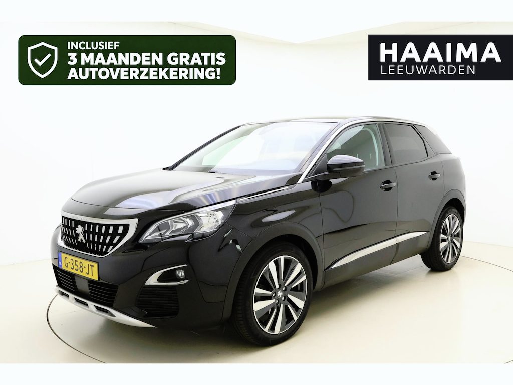 Peugeot 3008 1.2 PureTech Blue Lease Premium 130 PK | 1400 KG Trek Gewicht | Elektrische Achterklep | Navigatie | Parkeer Camera Achter | DAB+ | Start/Stop Knop | Lichtmetalen Velgen |