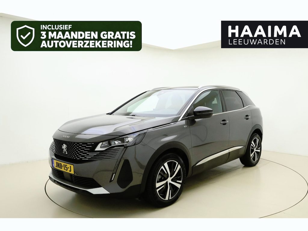 Peugeot 3008 1.2T 130pk GT | Achteruitrijcamera | Parkeersensoren V+A | Cruise & Climate control | Navi | Apple Carplay / Android Auto
