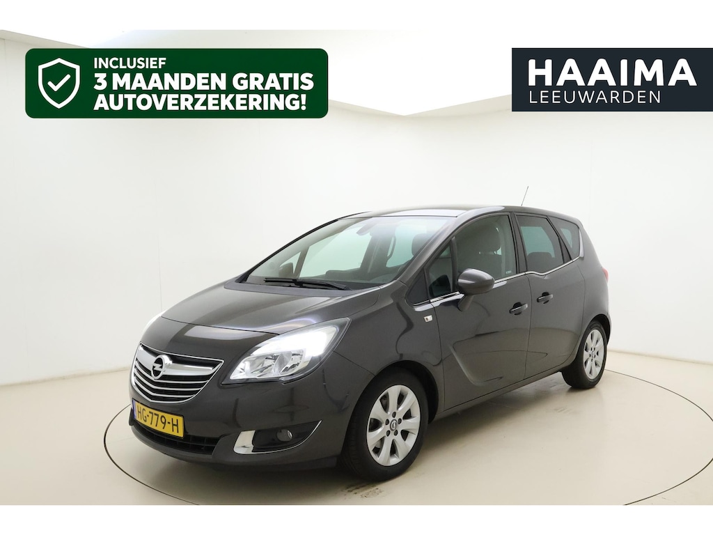 Opel Meriva 1.4 Turbo Cosmo | Navigatie | Trekhaak | Parkeersensoren | Climate control | Hoge instap | Extra getint glas | Lichtmetalen velgen