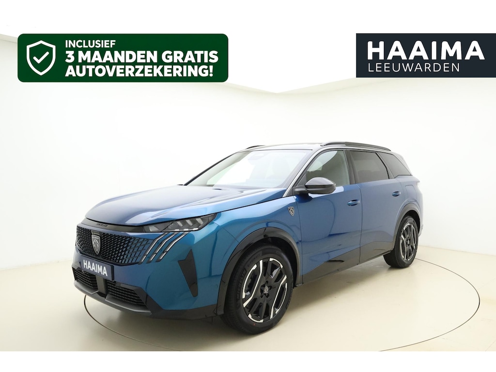 Peugeot e-5008 GT Avantage 73 kWh 7p 100% | Bekleding Alcantara®/kunstleder | Panoramisch schuifdak Pack | Seat Pack Comfort | 360 vision & Drive Assist Plus Pack (GT) | Nieuw uit voorraad