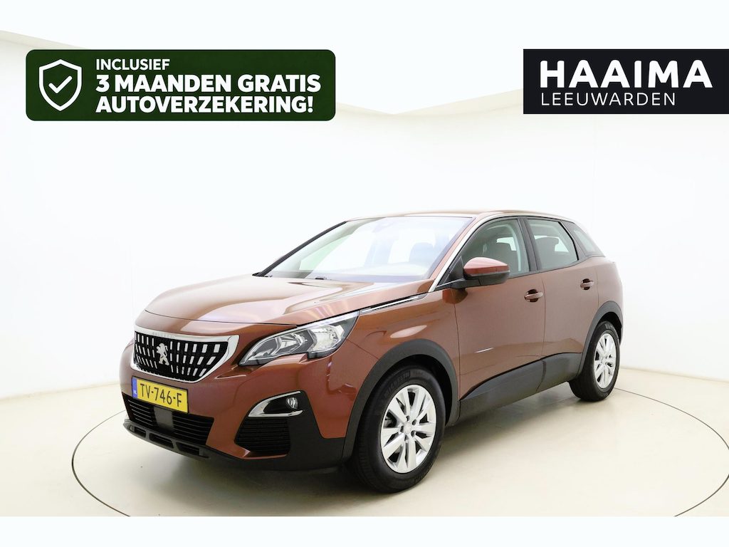 Peugeot 3008 1.2 PureTech Blue Lease Executive Camera l Climate Control l Cruise Control l Apple Carplay & Android Auto l PDC voor en achter l Bluetooth l Lichtmetalen Velgen l Afneembare Trekhaak