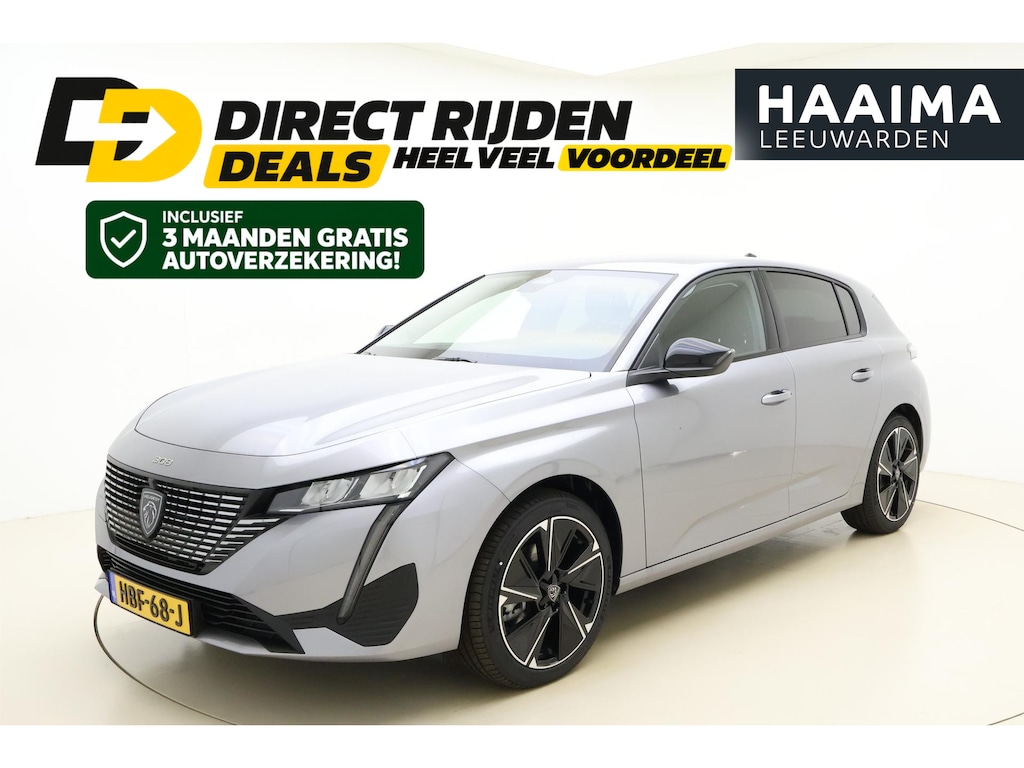 Peugeot e-308 Allure EV 54 kWh 100% Elektrisch | Adaptive Cruise Control | Climate Control | Camera | Navigatie | Apple Carplay & Android Auto | Full LED |18'' Lichtmetalen velgen