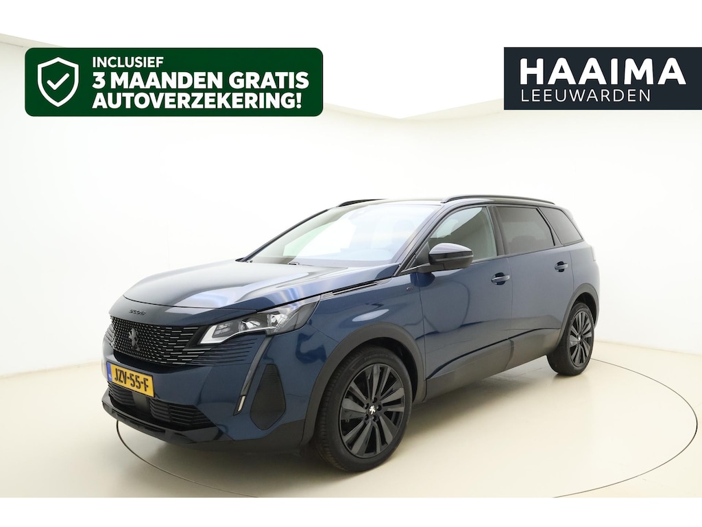 Peugeot 5008 1.2T 130pk Automaat GT | Elektrische achterklep | Black Pack | 19'' velgen | Achteruitrijcamera | 7 Persoons