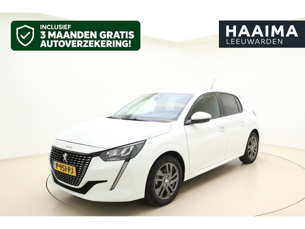 Peugeot 208 1.2 PureTech Active Pack Cruise Control l Airco l Stoelverwarming l Bluetooth l Apple Carplay & Android Auto l DAB l LED l Lichtmetalen Velgen