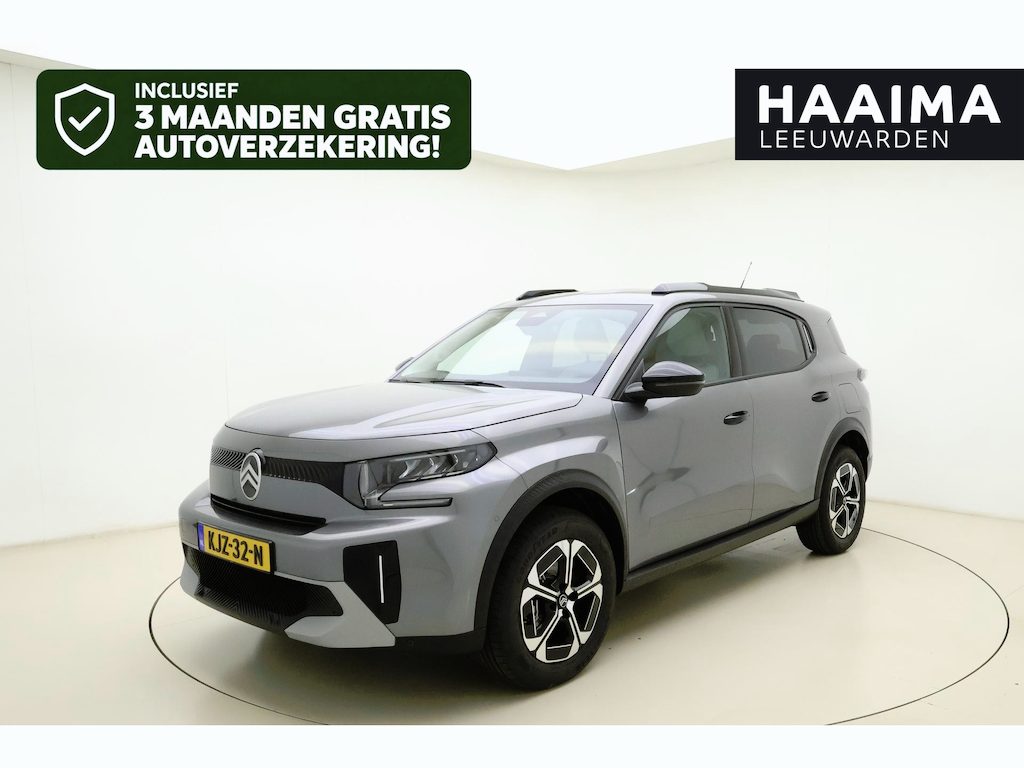 Citroën E-C3 Aircross Max 113pk Extended Range 54 kWh | stoelverwarming | Apple/Android carplay | Navigatie |  Achteruitrijcamera | Geluidsisolerend glas | 11kw laadkabel | Dodehoekdetectie | Regensensor | Stuurbediening Voor/Achter parkeersensoren