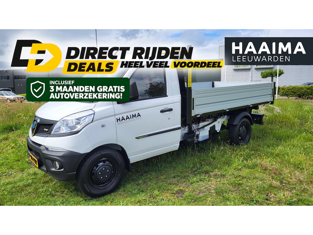 Piaggio Porter NPE BEV 42 kWh | Airco | Kipper laadbak | Parkeersensoren