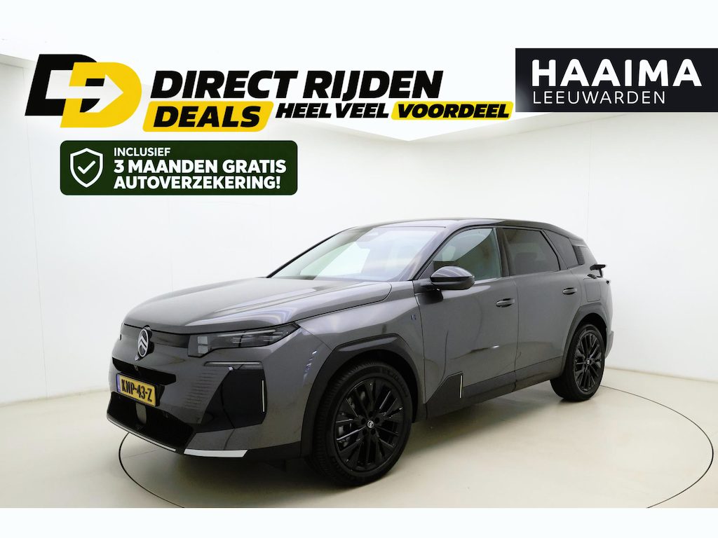 Citroën C5 Aircross 1.6 Plug-In Hybrid 195 Max | Automaat | DEMO | Panoramisch schuifdak | Zwart dak | Stoelverwarming & ventilatie | 8 Jaar garantie | Keyless | Electrische achterklep