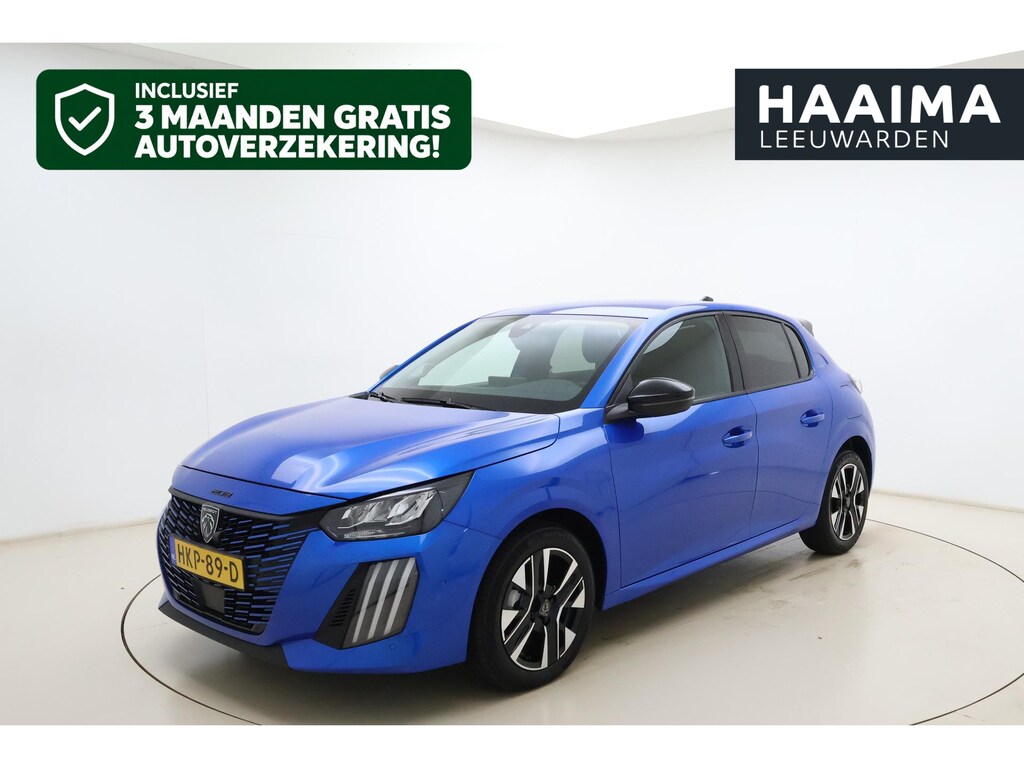Peugeot 208 1.2 Hybrid 110 e-DCS6 Allure | Automaat | 360 graden camera | Apple Carplay/Android Auto | Adaptieve cruise control | Full LED | Climate control