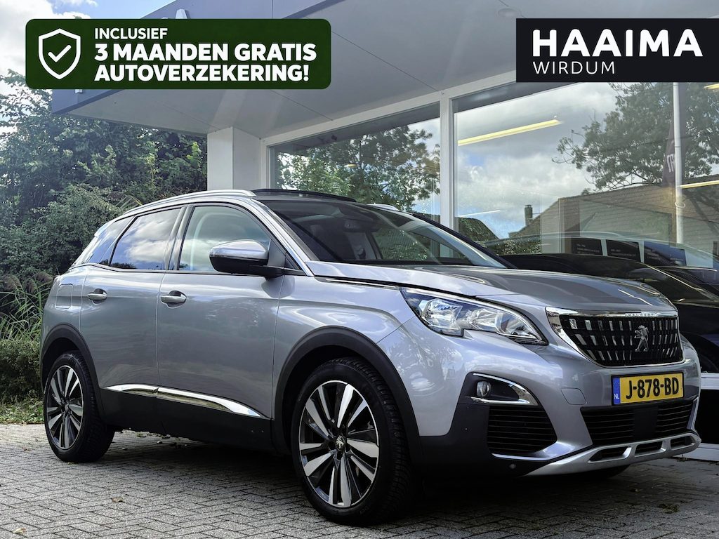 Peugeot 3008 1.2T 130pk Automaat Allure Avantage | Schuif-/kanteldak | Elektr. achterklep | Dealeronderhouden | Navigatie | Climate Control | Keyless