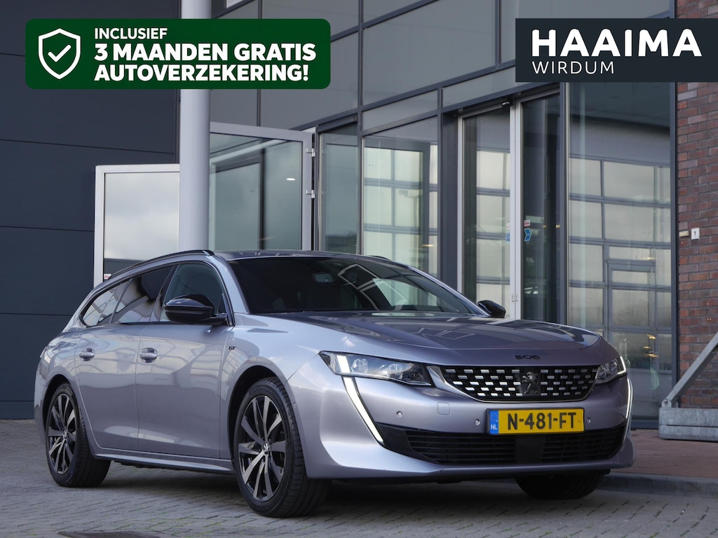 Peugeot 508 SW 1.6 HYbrid Blue Lease GT Line Avantage | Plug in Hybrid | 225 PK | Afneembare trekhaak | 18 inch Lichtmetalen velgen | Elektrisch te openen kofferbak | Adaptive cruise control | Stoelverwarming