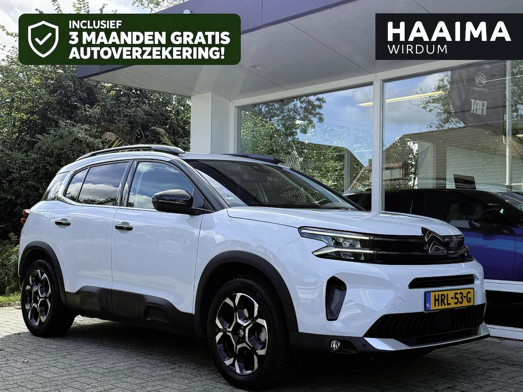 Citroën C5 Aircross 1.2 Hybrid 136 Max | Trekhaak | All Seasons | 360Camera | Climate & Adaptive Cruise Control | Stoelverwarming |