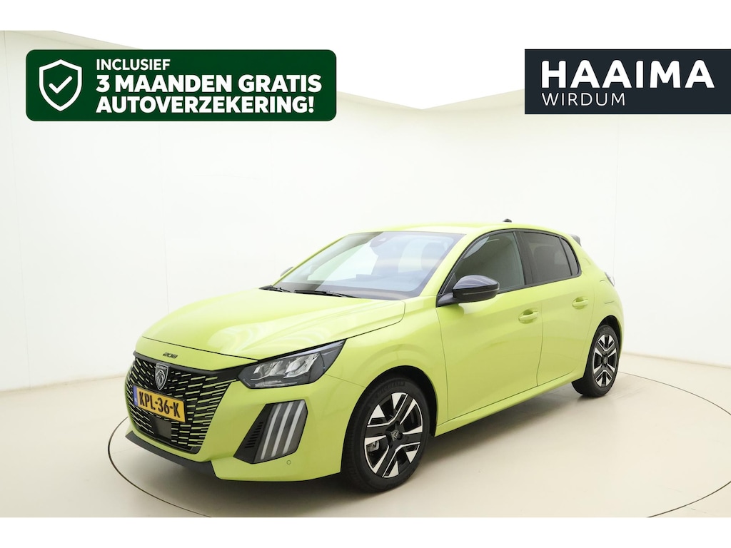 Peugeot 208 1.2 Hybrid 110 e-DCS6 Allure | Parkeersensoren | Appel Carplay/Android Auto draadloos | Climate Control | Cruise Control | Privacy Glass