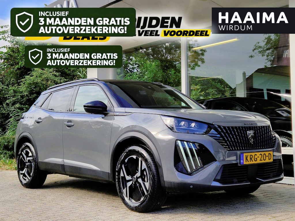 Peugeot e-2008 EV GT 50 kWh | 110Kw snelladen | 3-fase | Climate & Cruise Control | Achteruitrijcamera | Apple Carplay/AndroidAuto |
