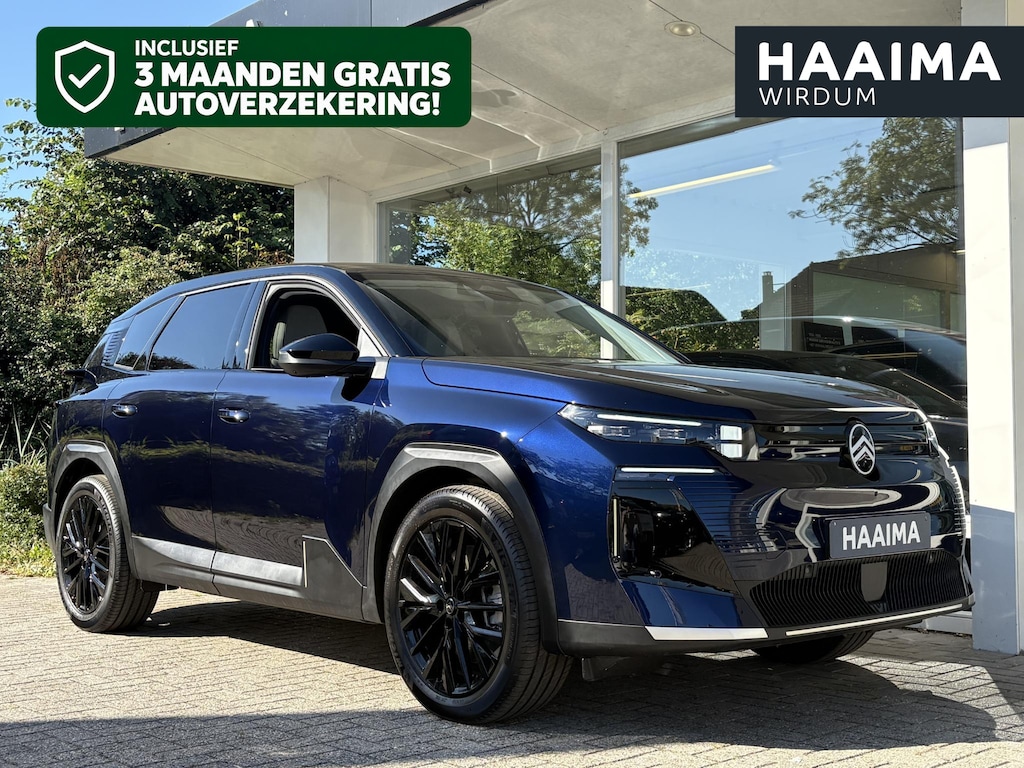 Citroën C5 Aircross Max Comfort Range 74 kWh | NIEUW | 8 Jaar garantie | Warmtepomp | Memoryfunctie op stoel | Elekt. achterklep | Camera 360gr | Navigatie | PHC Vering