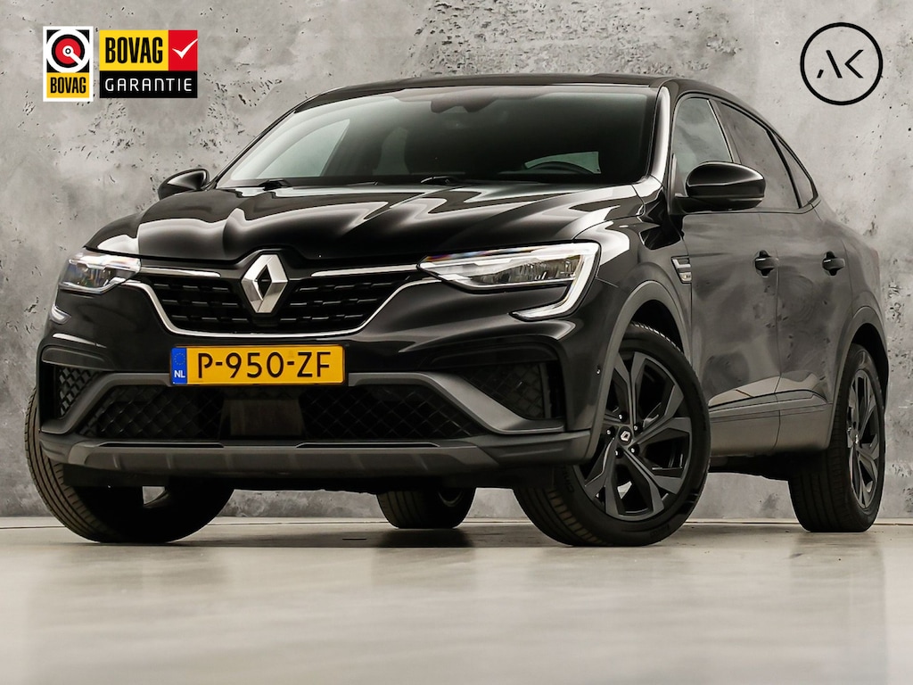Renault Arkana 1.6 E-Tech Hybrid 145 R.S. Line 145Pk Automaat (VIRTUAL COCKPIT, APPLE CARPLAY, GROOT NAVI, CAMERA, ELEK SPORTSTOELEN, STUUR/TOELVERWARMING, LEDER, KEYLESS, ADAPTIVE CRUISE, NIEUWSTAAT)