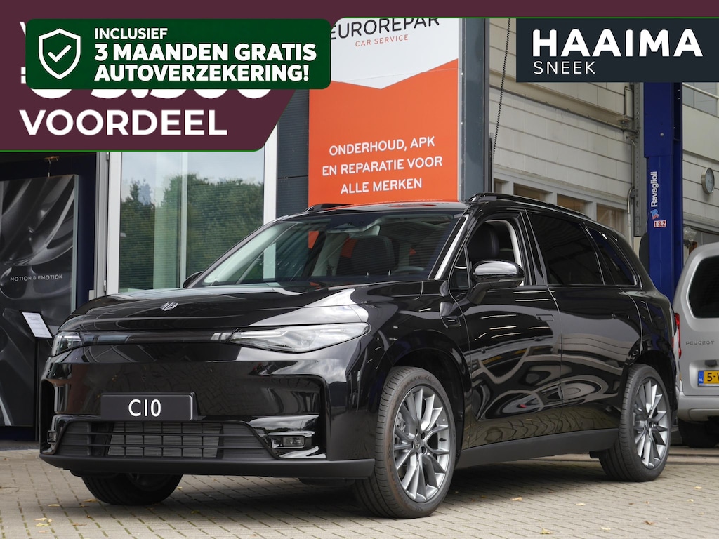 Leapmotor C10 Design REEV 28.4 kWh | Nieuwe auto | Gecombineerde actieradius WLTP 974km | 1500 kg Trekgewicht | Diverse kleuren leverbaar | Full options | Stuurverwarming | Stoelverwarming en koeling | Elektrisch verstelbare voorstoelen | Navigatie | Keyless entry & start | 20 inch lichtmetalen velgen | Led verlichting