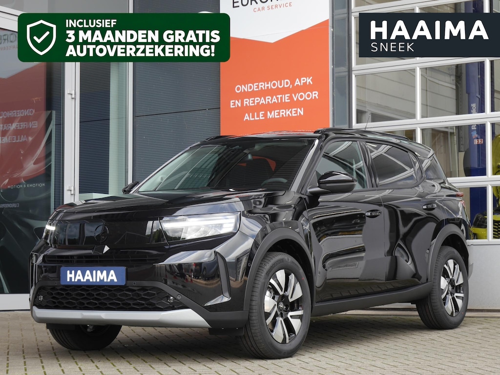 Opel Frontera 1.2 Turbo Hybrid GS 7p. | Nieuwe auto | Automaat | Stoel & Stuurverwarming | Draadloze telefoonlader | Climate control | Cruise control | Led verlichting | 17 inch lichtmetalen velgen