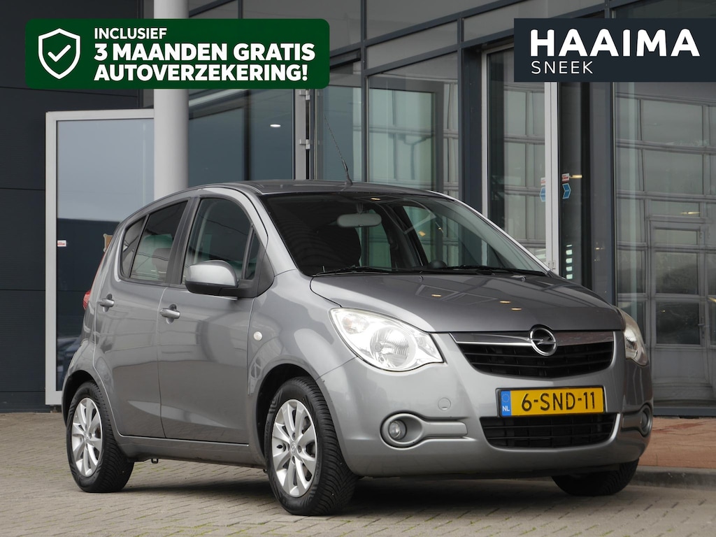 Opel Agila 1.0 Berlin | 1e eigenaar | Trekhaak voor fietsendrager | Dealer onderhouden | Lichtmetalen velgen | Airco | Extra getint glas | Hoge instap