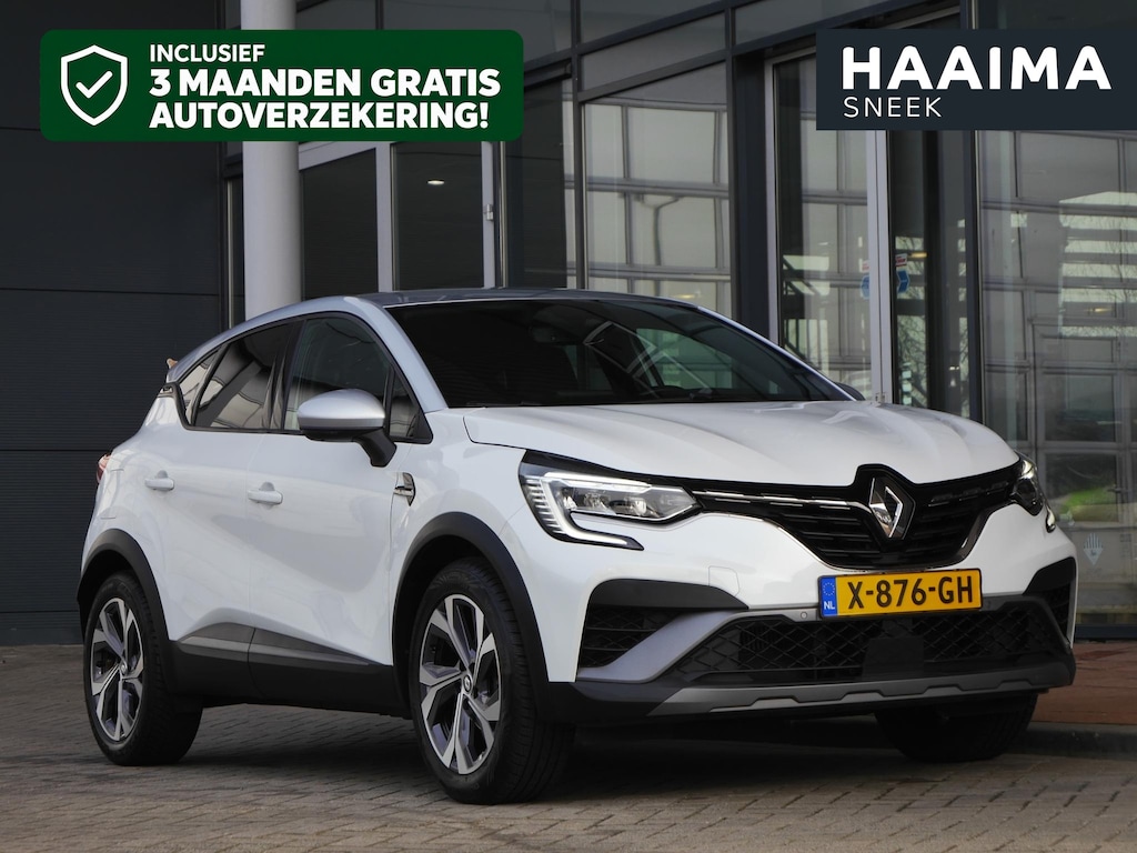Renault Captur 1.3 mild hybrid 140 RS Line | Stoel en stuurverwarming | Achteruitrijcamera| 18 inch lichtmetalen velgen | Adaptive cruise control | Climate control | Trekhaak