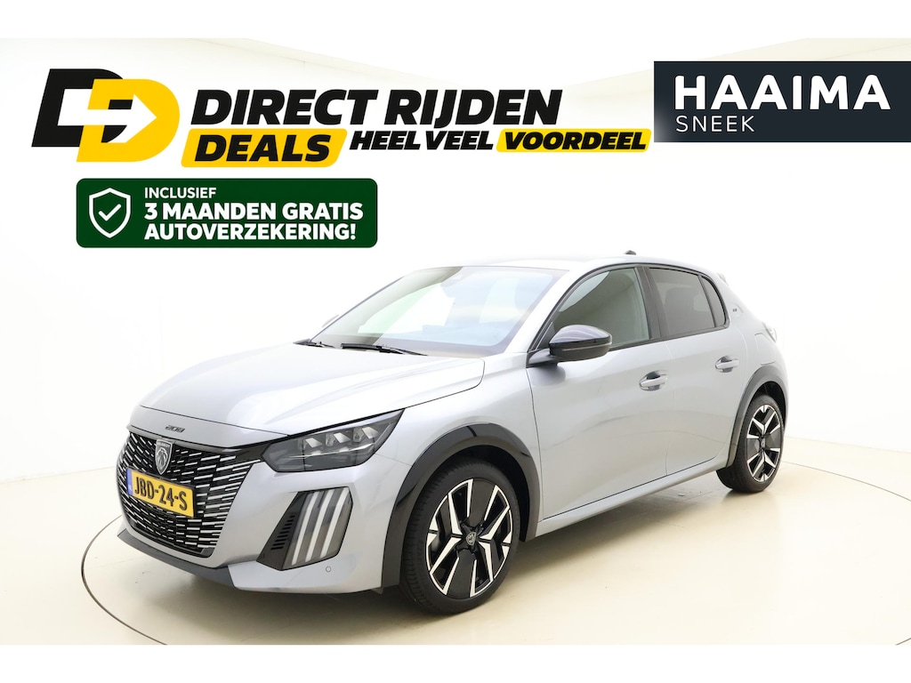 Peugeot 208 1.2T 100pk GT | Demo | Navigatie | Climate & Cruise Control | 3D-Cockpit | Parkeersensoren | Camera