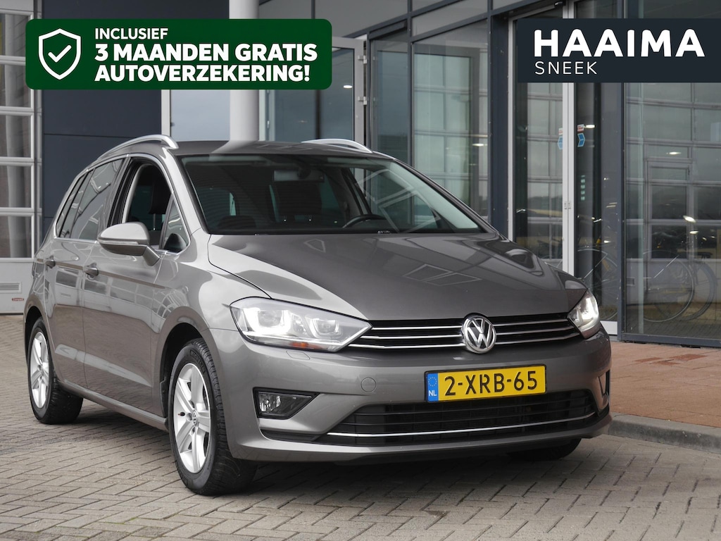 Volkswagen Golf Sportsvan 1.6 TDI Highline | Navigatie | CarPlay | Cruise Control | Trekhaak | Lichtmetalen Velgen