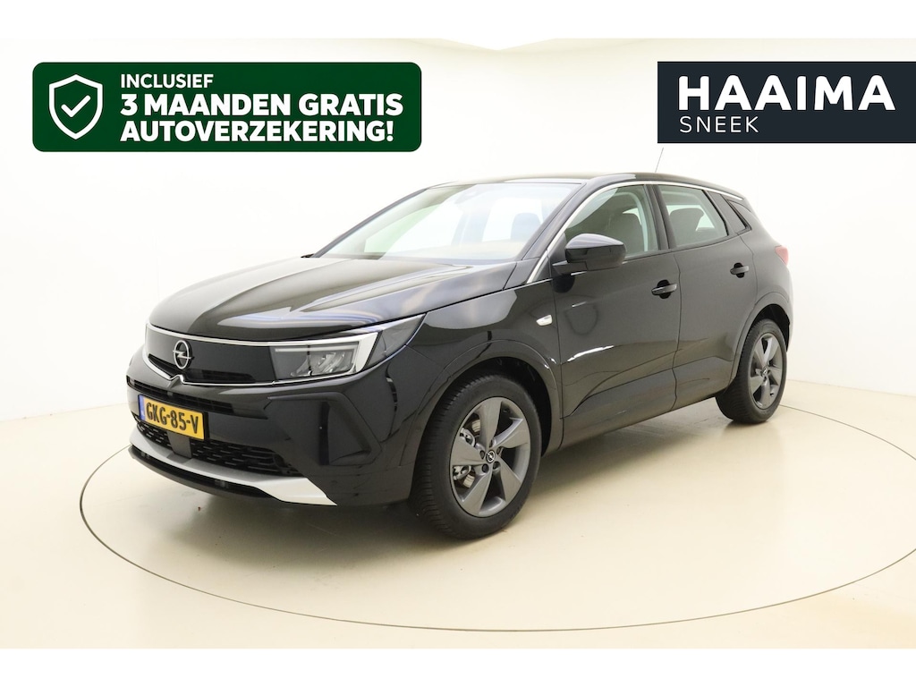 Opel Grandland 1.2 Turbo GS 130pk | Navigatie via APP | Climate Control | Stoel - Stuurverwarming | Parkeersensoren | Lichtmetalen Velgen | AGR Stoelen