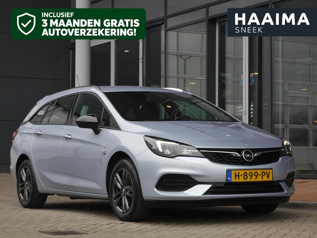 Opel Astra Sports Tourer 1.2 Edition 2020 130pk | Stoel en stuurverwarming | Trekhaak | Lichtmetalen velgen | Navigatie | 130PK | Airco