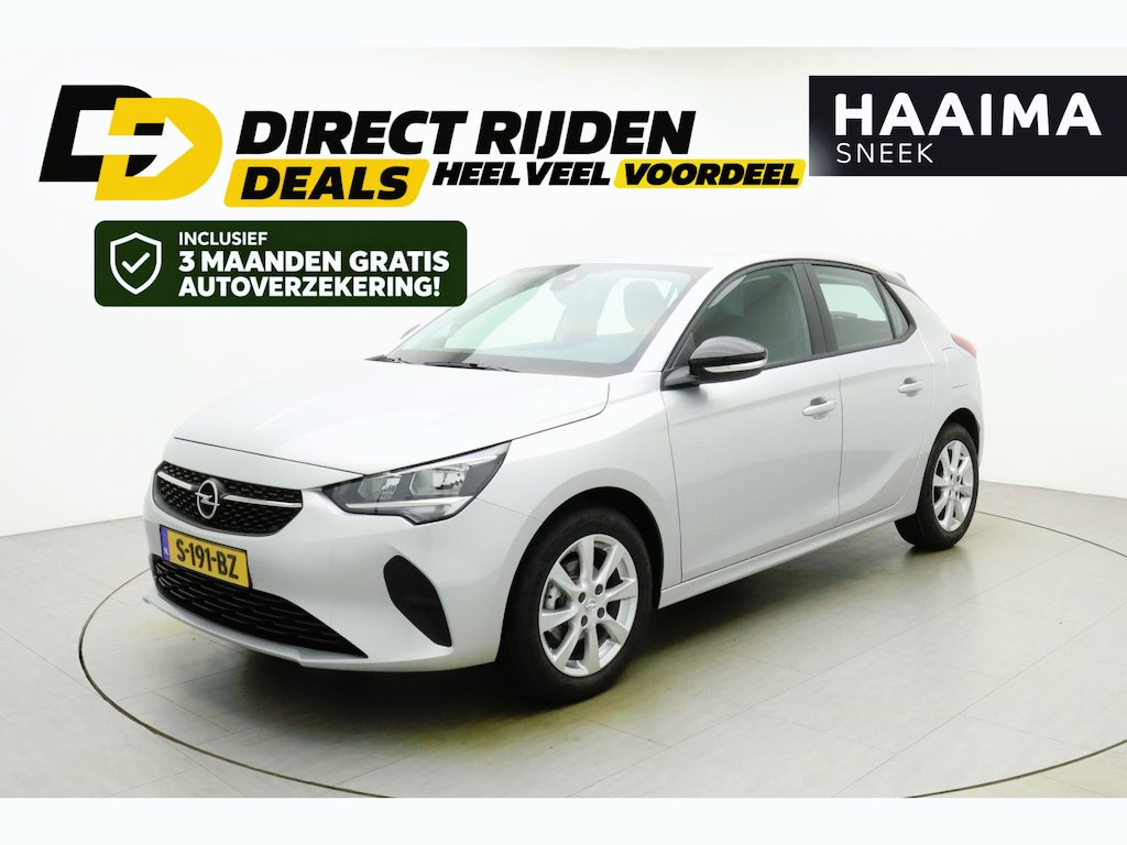 Opel Corsa 1.2 75pk Edition | Demo | Airco | Cruise Control | Parkeersensoren achter | Stuurverwarming | Navigatie via Apple Carplay | Lichtmetalen velgen