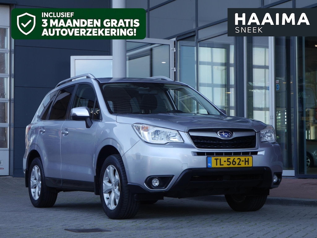 Subaru Forester 2.0 Luxury | Automaat | 4WD |  2000KG Trekgewicht |  Panorama dak | Achteruitrijcamera | Cruise control | Climate control | Stoelverwarming | Trekhaak | Lichtmetalen velgen | Dakrails