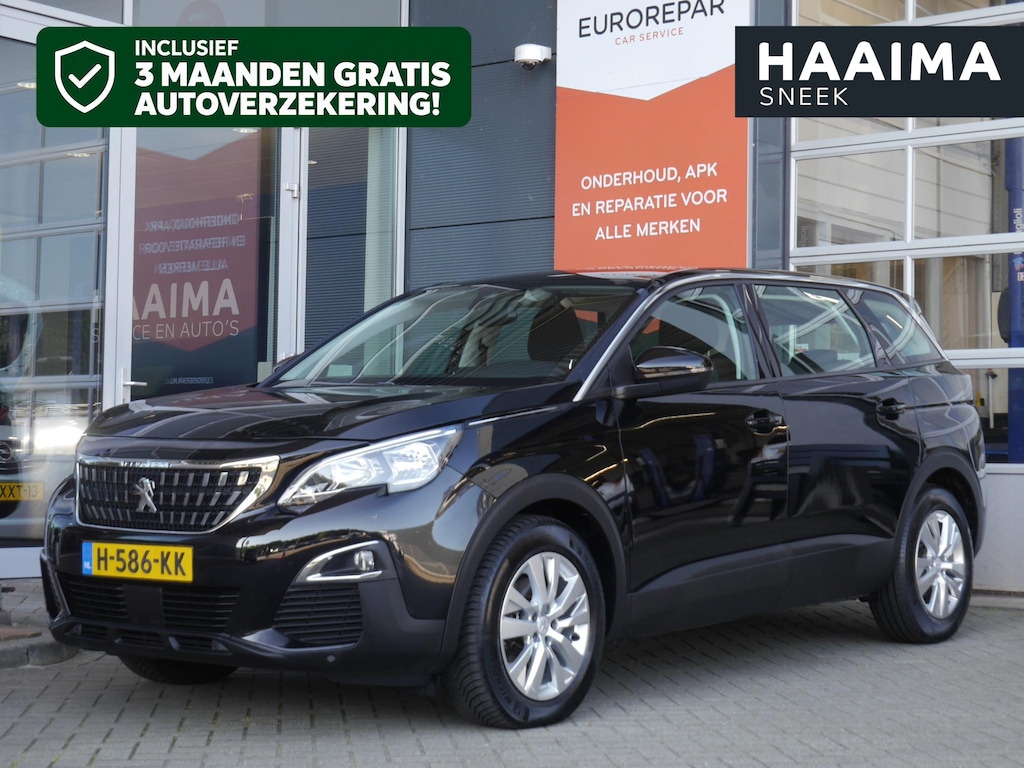 Peugeot 5008 1.2 PureTech Active | Automaat | Trekhaak | 7 zits | Achteruitrijcamera | Parkeersensoren voor | Apple carplay | Climate control | Cruise control |