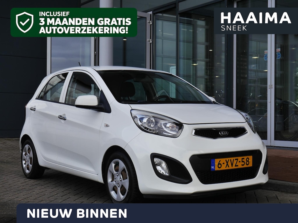 Kia Picanto 1.0 CVVT BusinessLine | Airco | Bluetooth | ECO | Elektrische ramen | Elektrische spiegels | 5-Deurs