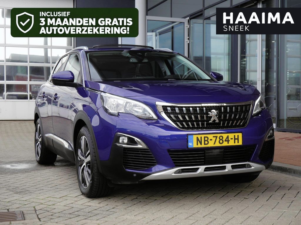 Peugeot 3008 1.6 e-THP Allure | Automaat | Panoramadak / schuifkantel| Trekhaak | Achteruitrij Camera | Navigatie | Carplay | Climate/Cruise Control | LED Koplampen