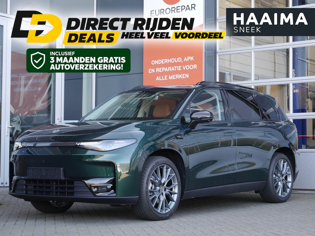 Leapmotor C10 Design 69.9 kWh | Demo | Actie prijs | All Season banden | 1500 kg Trekgewicht | Full options | Stuurverwarming | Stoelverwarming en koeling | Elektrisch verstelbare voorstoelen | Navigatie | Keyless entry & start | 20 inch lichtmetalen velgen | Led verlichting