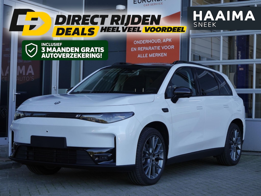 Leapmotor C10 Design REEV 28.4 kWh | Demo | 1500 trekgewicht | Nieuw uit voorraad Leverbaar | Panoramadak | Camera | 20 inch | Elektrische achterklep