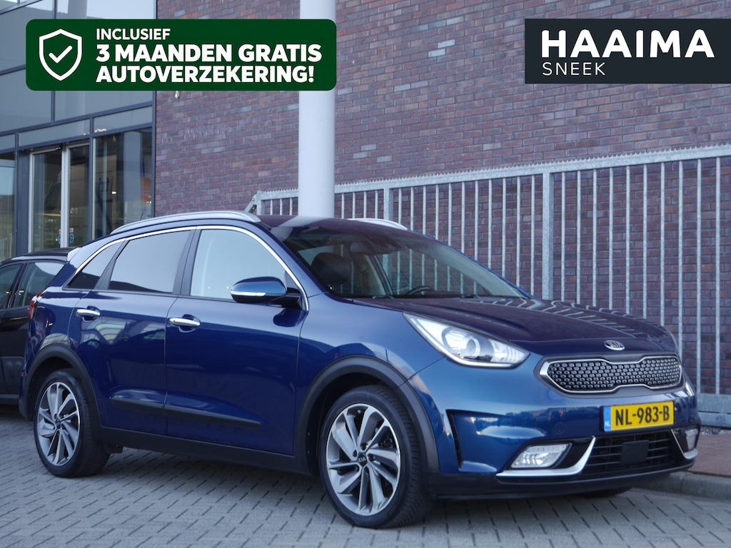 Kia Niro Hybrid 1.6 GDi ExecutiveLine | Automaat | Dodehoek detectie | Adaptieve Cruise | Stoelverwarming | Lederenbekleding | Camera | Xenon verlichting | Parkeersensoren | Navigatie