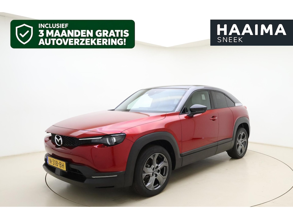 Mazda MX-30 e-SkyActiv 145 First Edition 36 kWh | SOH 93.44% | Achteruitrijcamera | Keyless start | Extra getint glas | Stoelverwarming | Adaptive cruise control