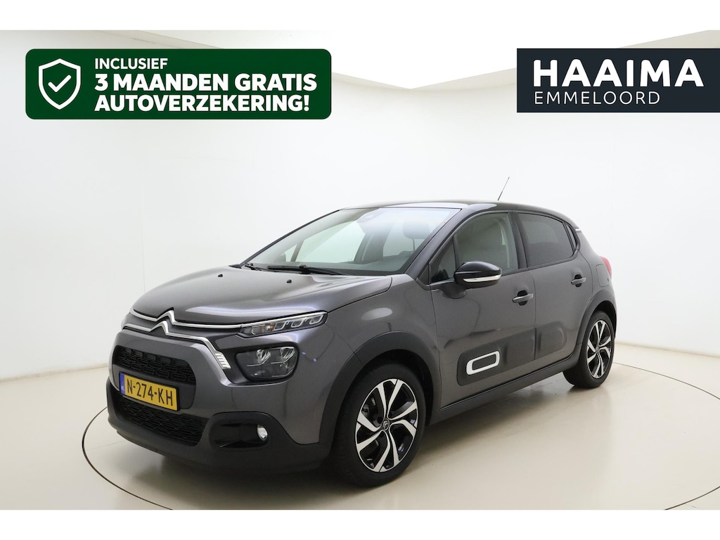 Citroën C3 1.2 110pk PureTech Shine | Automaat | Apple Carplay/Android Auto | Airco | Achteruitrijcamera | Cruise Control | DAB