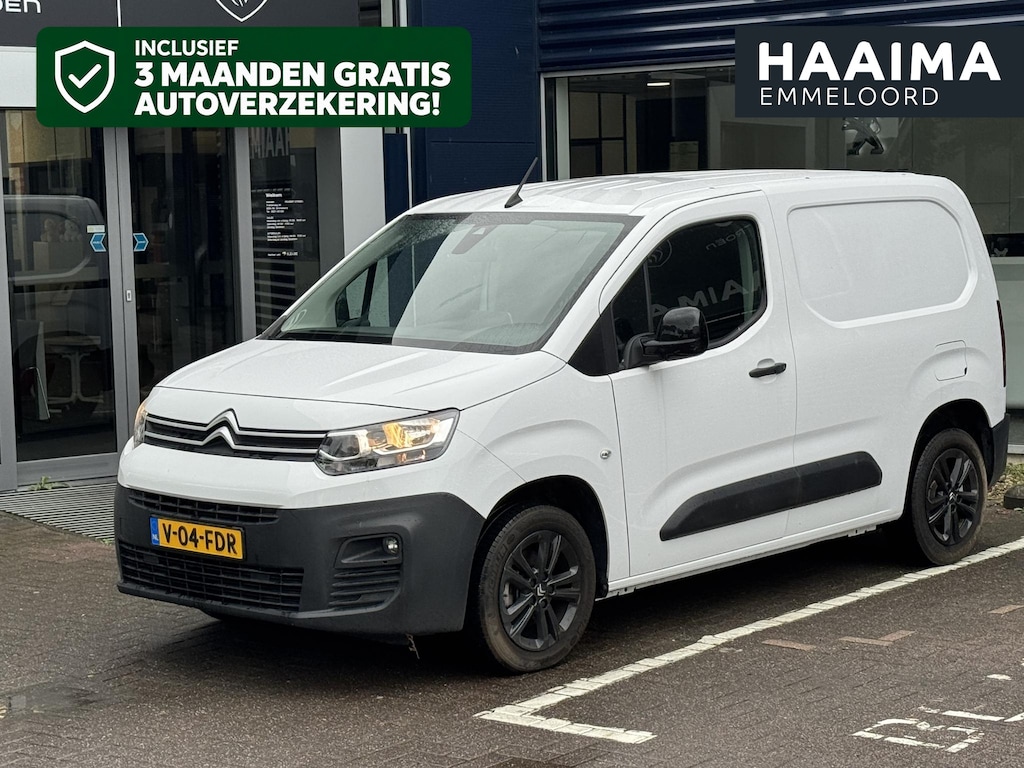Citroën Berlingo 1.5 BlueHDi 100 S&S L1 | Airco | Camera | Navigatie | Trekhaak | Betimmering | Parkpilot | Elektrisch Pakket | Cruise control