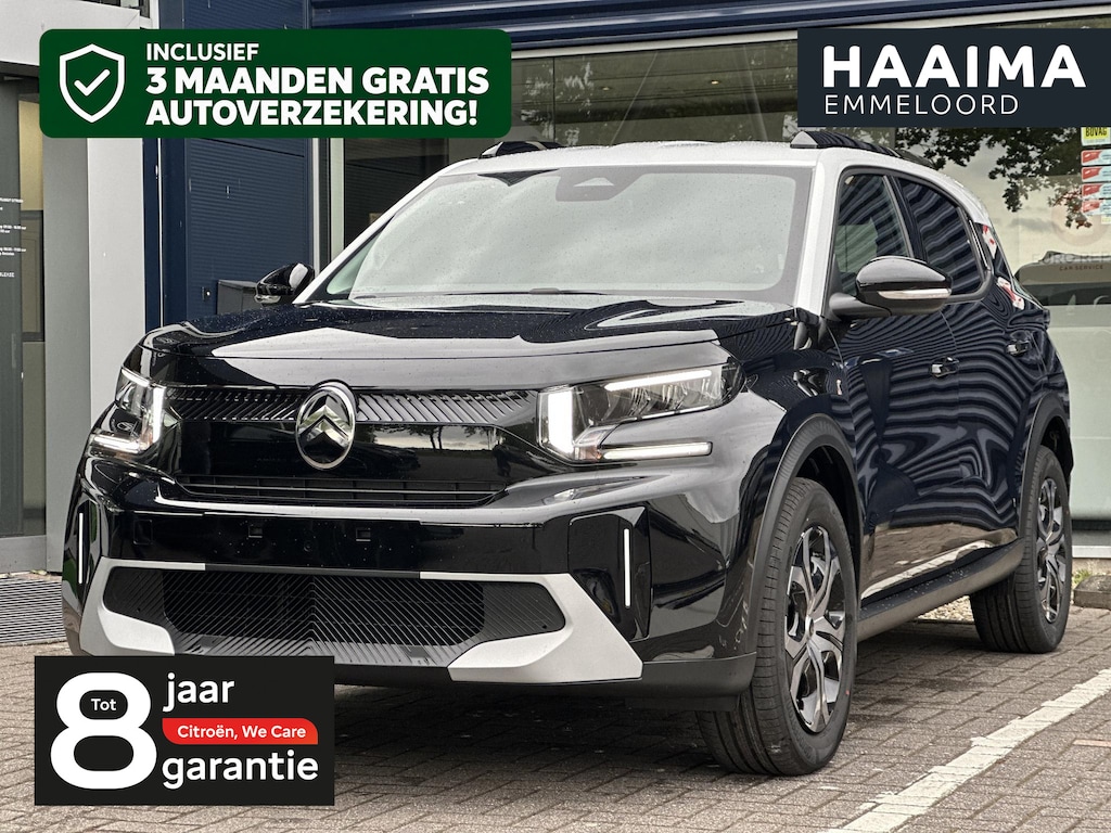 Citroën E-C3 Aircross Plus 113pk Extended Range 54 kWh | Comfort Stoelen | Apple Carplay/Android Auto | Parkeercamera/-sensoren | Full LED | DAB | Cruise Control | Climate Control |