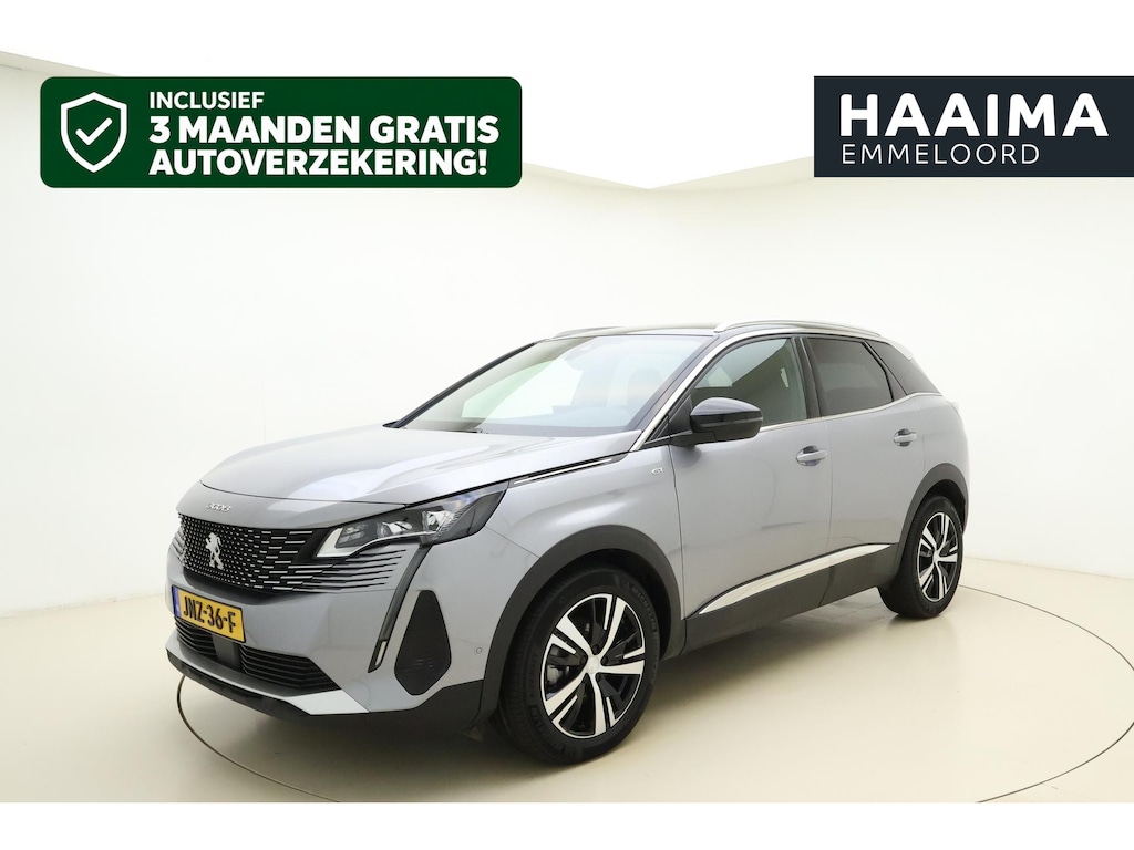 Peugeot 3008 1.2T 130pk GT | Achteruitrijcamera | Parkeersensoren V+A | Cruise & Climate control | Navi | Apple Carplay / Android Auto