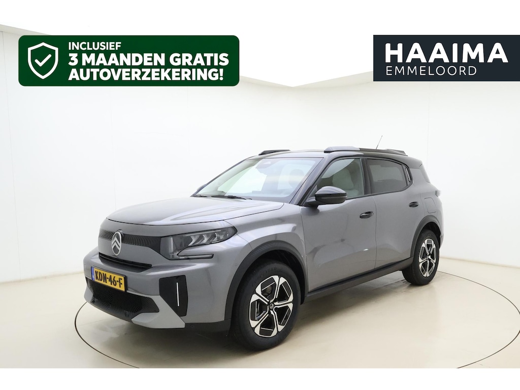 Citroën E-C3 Aircross Max 113pk Extended Range 54 kWh | Comfort Stoelen | Apple Carplay/Android Auto | Parkeercamera/-sensoren | Full LED | DAB | Cruise Control | Climate Control | Draadloze telefoonlader |