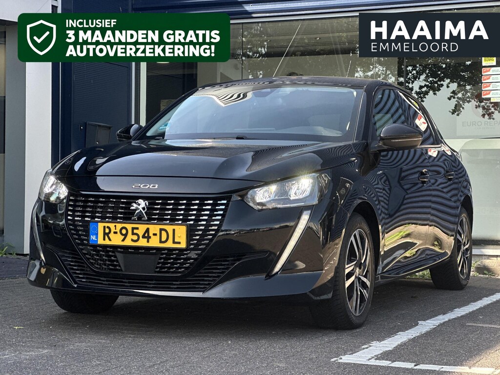 Peugeot 208 1.2 PureTech Allure Pack | Adaptive Cruise Control | Parkeercamera/-sensoren | Keyless Start | Apple Carplay/Android Auto | Climate Control | i-Cockpit | Navigatie | DAB | Full LED | Dealer Onderhouden |