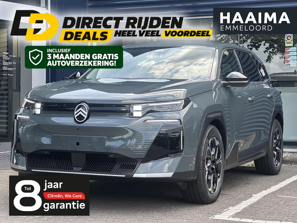 Citroën C5 Aircross Business Comfort Range 74 kWh | Comfort Seats | Parkeercamera/-sensoren | DAB | Adaptive Cruise Control | Full LED | Apple Carplay/Android Auto | Navigatie | Climate Control | Head-Up Display | Draadloze telefoonlader |