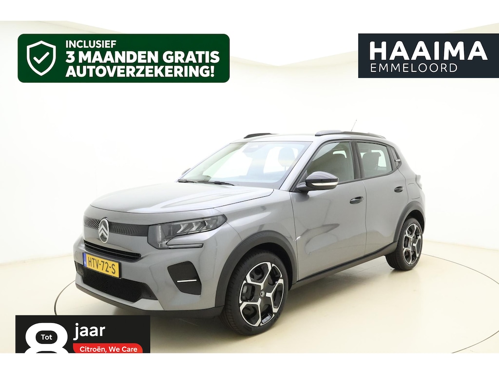 Citroën C3 1.2 Turbo 100pk Plus | Navigatie via carplay | Airco | Dakrails | DAB Radio | Cruise control | Parkeersensoren achter | LED Verlichting