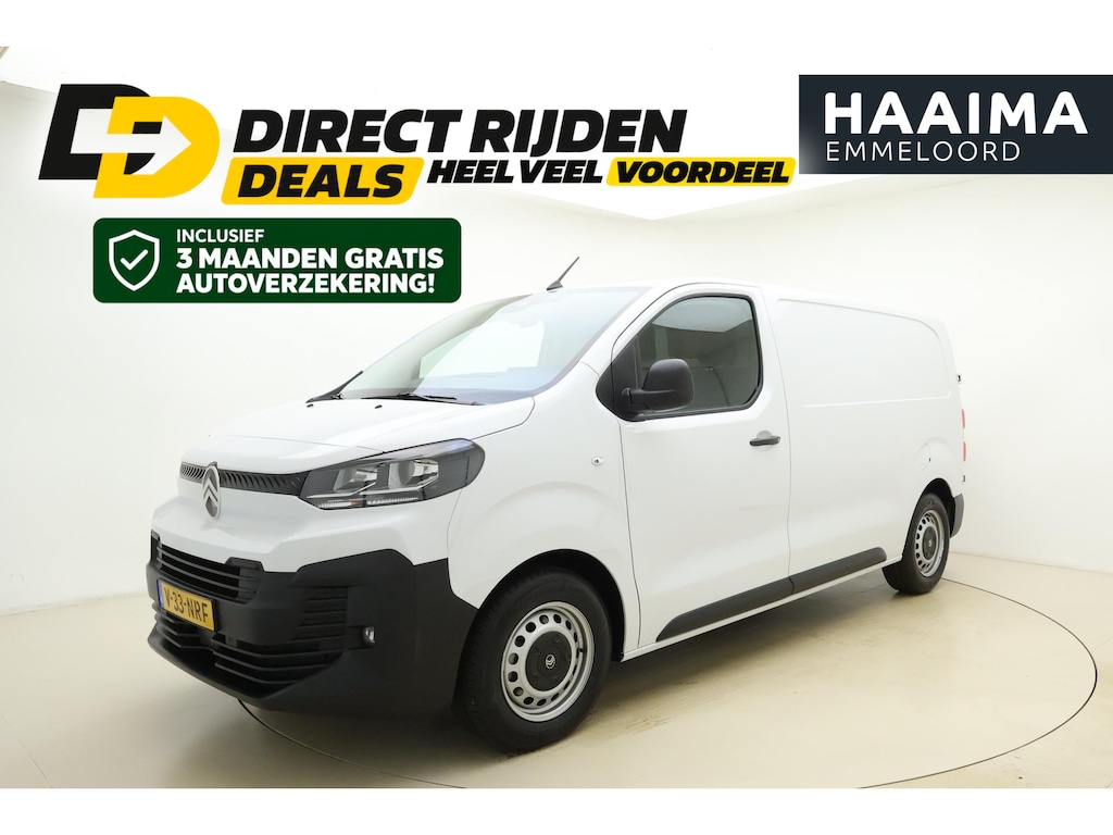 Citroën Jumpy 1.5 BlueHDI 120 S&S L2 | Demo | Navigatie | Camera achter | 3 zitplaatsen | Parkeersensoren achter | Cruise control