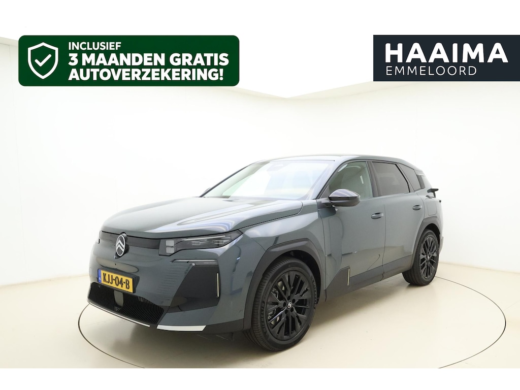 Citroën C5 Aircross Max 210pk Comfort Range 74 kWh | 520 Km range WLPT | Warmtepomp | 20 Inch zwarte velgen | Luxe Interieur Ambiance Hype Grey | Stoel Verwarming voor en achter | Stoel Ventilatie | Stoel Massage | Trekhaak Afneembaar