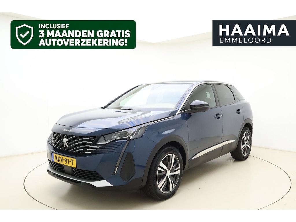 Peugeot 3008 1.2T Allure Pack Business | Navigatie | Achteruitrijcamera | Parkeersensoren | Keyless Entry | LED koplampen | Privacy Glass | Apple Carplay/Android Auto