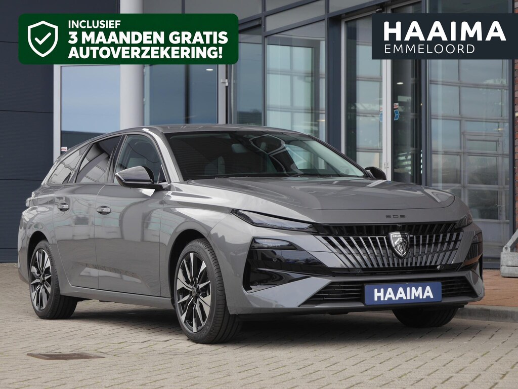 Peugeot 308 SW 1.6 Plug-in Hybrid 195 Allure | Nieuwe auto | Camera voor en achter | Trekhaak | Adaptive cruise control | Full led | 7,4kw onboard charger | Stoel en stuurverwarming