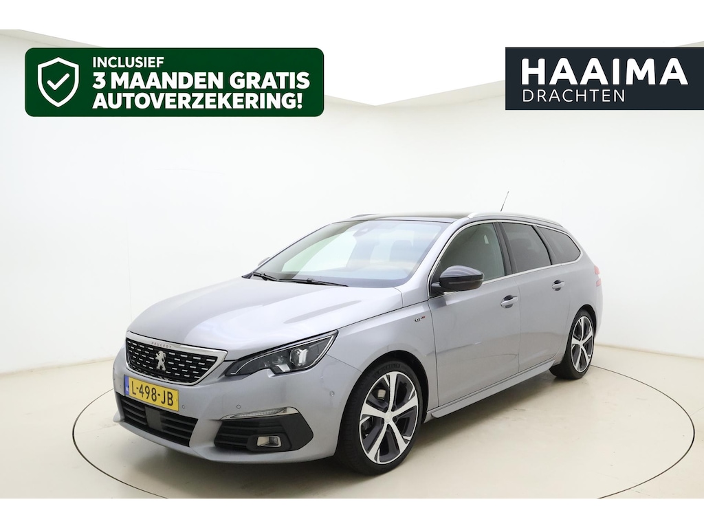 Peugeot 308 SW 1.2T Blue Lease GT | Panorama dak | 18'' Lichtmetalen velgen | Full LED | Trekhaak | Alcantara bekleding | Digitale Cockpit | Apple Carplay & Android Auto | Keyless Entry & Start | Camera | Climate Control | Navigatie | VOL!